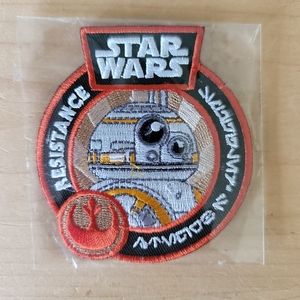 Funko Star‎ Wars Resistance Iron On Patch New Lucasfilm 2015 BB-8